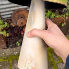 12 Inch Iron Handmade Mushroom Garden Decor, Set of 5