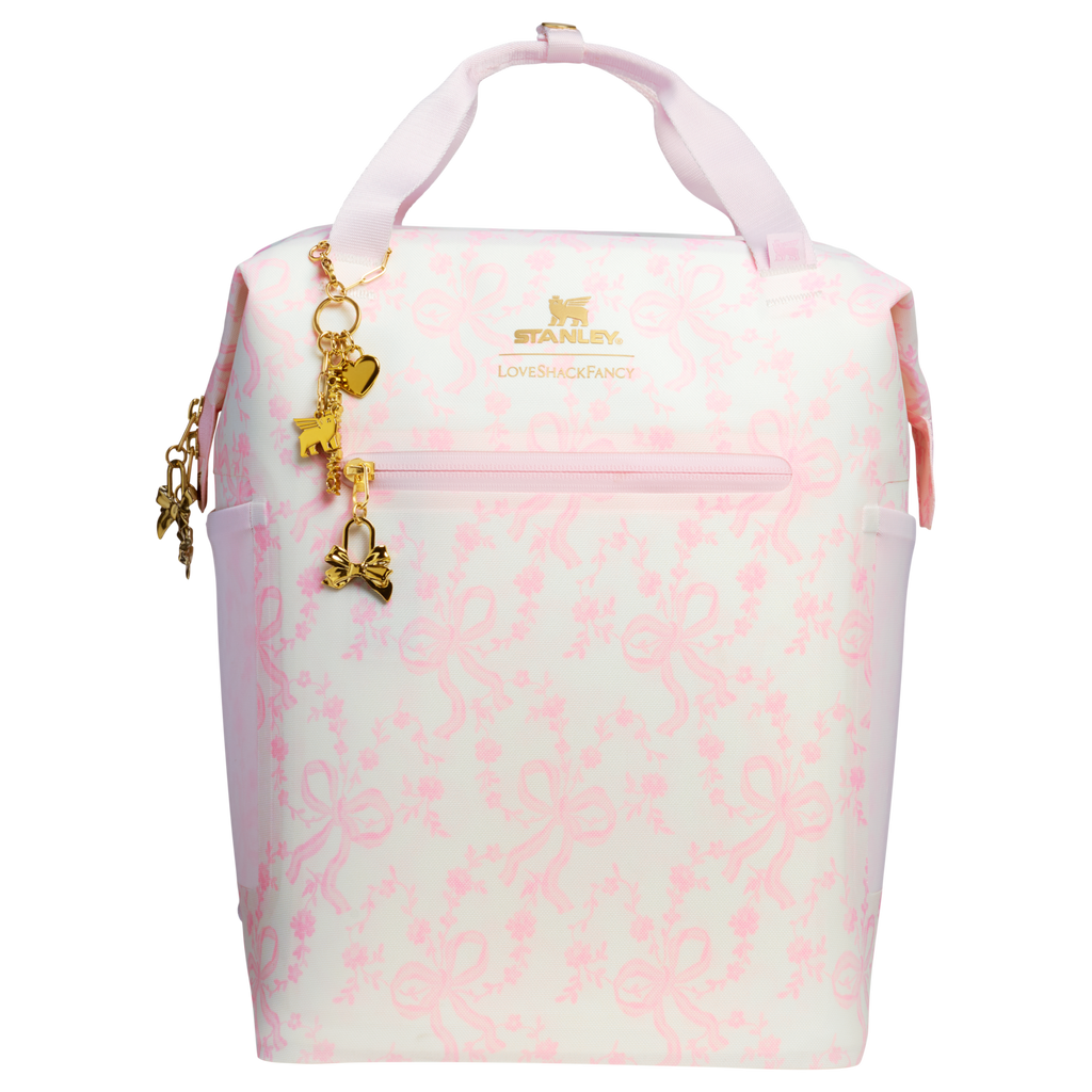Stanley 1913 x LoveShackFancy Holiday All Day Madeleine Mini Cooler Backpack | 20 Can | 14 QT | 13.2 L